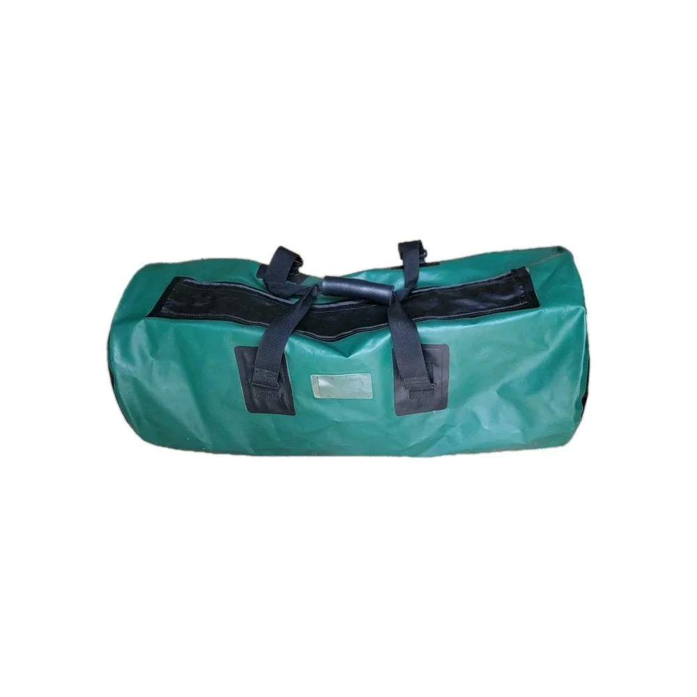 Vintage 90's Alaska North Slope Alpine Spill Response Team Dry Duffel Bag 105L